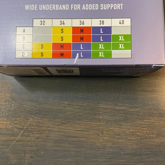 PUMA 2-Pack Seamless Sports Bras – Size Small – NIB – Black & Grey - Picture 4 of 4